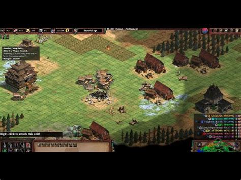 Wagons VS Onagers Noob 4v4 Land Nomad Age Of Empires 2 YouTube