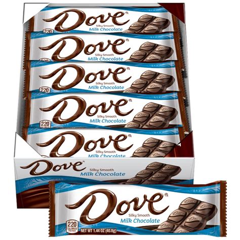 Buy Dove Milk Chocolate Singles Size Candy Bar 144 Ounce Pack Of 18 Online At Desertcartuae