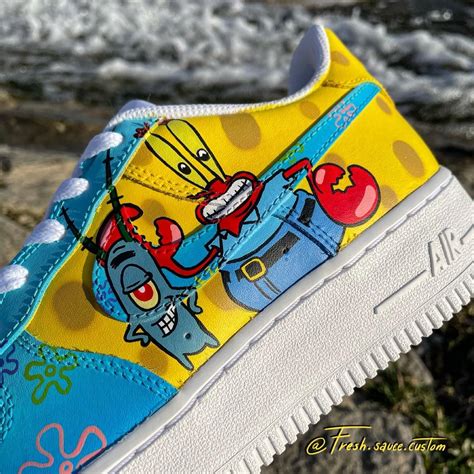 Spongebob Squarepants Air Force 1 Custom Check More At