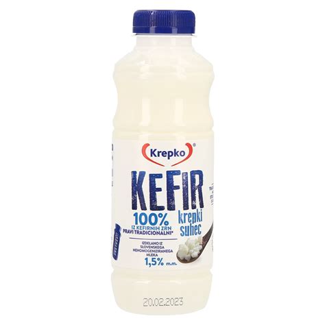 Kefir 15 Mm Krepki Suhec Krepko 500g Značilnost Lahki Kefir