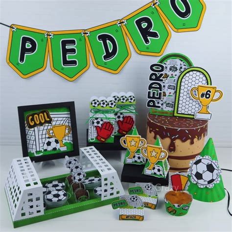 Kit Festa Em Casa Futebol Elo7 Produtos Especiais