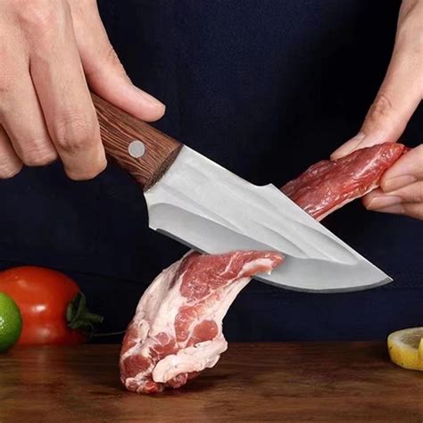 Meat Knife Cooking Knives Mongolian Knife Heavy Duty Made Knife