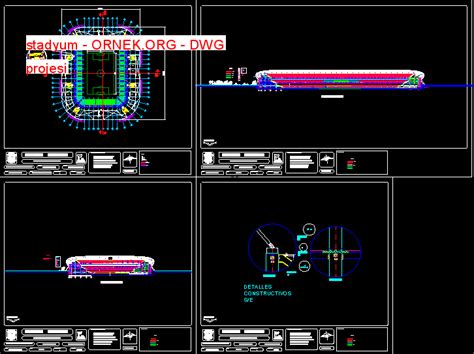 Proje Sitesi Stadyum Autocad Projesi 22248 Hot Sex Picture