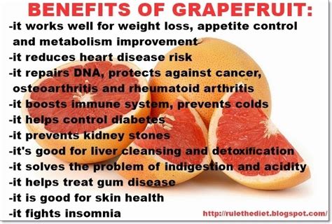 weight loss for a healthy lifestyle: HEALTH BENEFITS OF GRAPEFRUIT