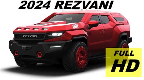 2024 REZVANI VENGEANCE TANK Really Big SUPER Premium Armored SUV