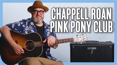 Chappell Roan Pink Pony Club Guitar Lesson Tutorial Youtube