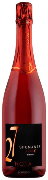 N V Vitivinicola Rota 27 Spumante Brut Rosé Vivino US