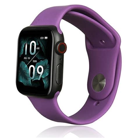 Beline Pasek Apple Watch Silicone 38 40 41Mm Fioletowy Purple Beline