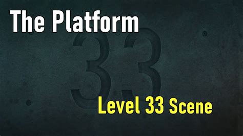 The Platform Level 33 Scene In English Youtube