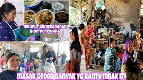 Pagi Pagi Masak Geden Perewange Banyak Mbak Iti Bikin Sarapan Sudah