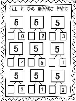 Number Bond Worksheets 1st Grade Numbersworksheet 106