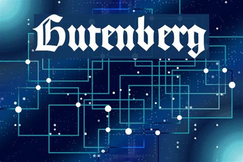 Gutenberg Font