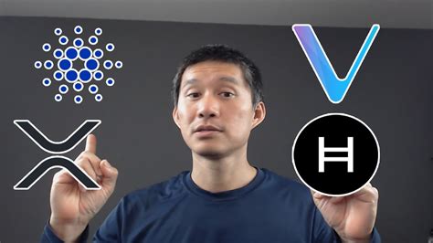 Xrp Cardano Vechain Hbar The Real Status Of Each Coin And Future