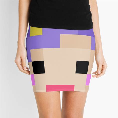 Ihascupquake Minecraft Cloud 9 Season 3 Skin Mini Skirt By