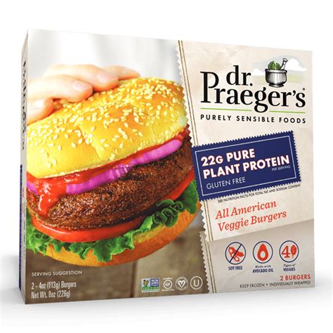 Veggie Burgers Praeger S Sensible Foods Vegan 50 OFF