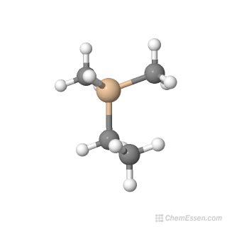 Ethyl Dimethyl Silane Structure C4H12Si Over 100 Million Chemical