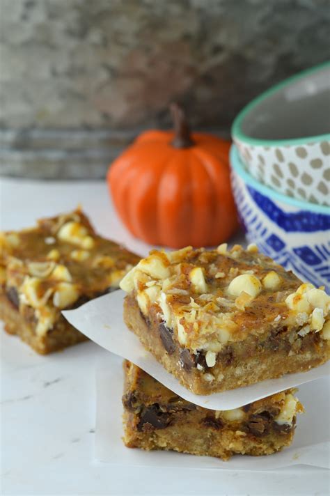 Pumpkin 7 Layer Bars My Big Fat Happy Life