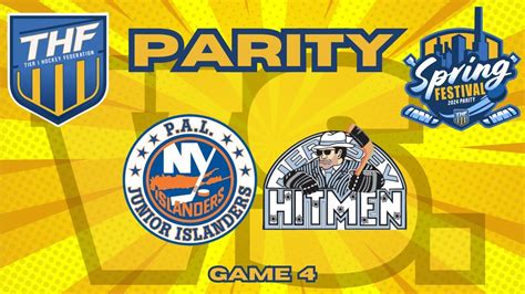 PAL Jr Islanders Vs New Jersey Hitmen 4 21 24 YouTube