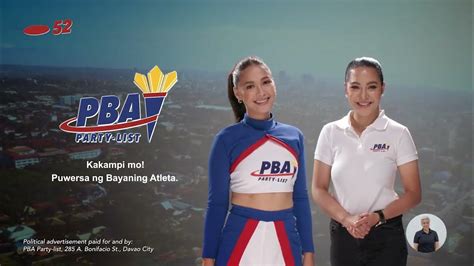 Pba Partylist Paid Tv Ad April 2022 30s With Maja Salvador Online