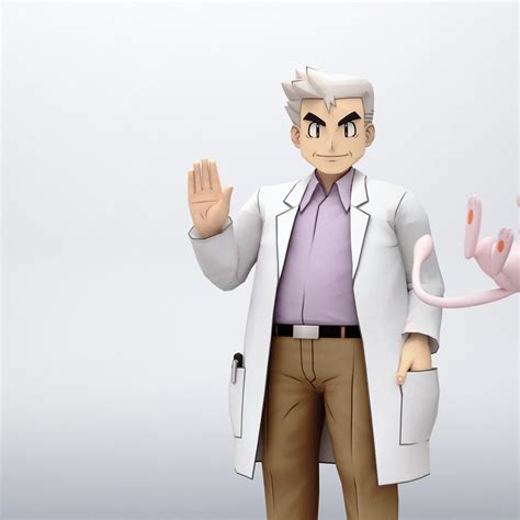 Pokemon Professor Oak Young