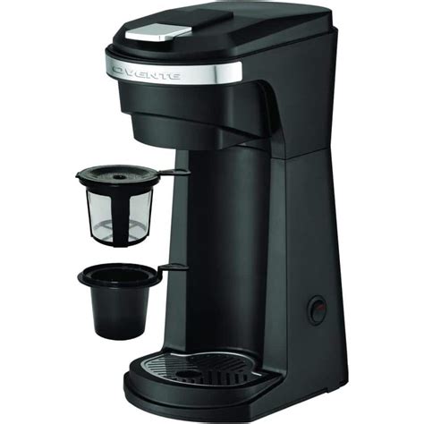 Ovente 1 Cup 2 In 1 Single Serve Coffee Maker Automatic Compact Mini 2 Way Espresso Machine