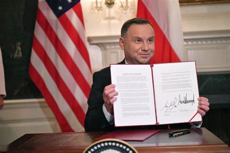 Waszyngton Spotkanie Andrzej Duda Donald Trump