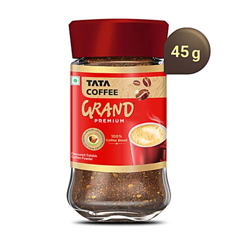 Buy Tata Coffee Grand Premium Instant Coffee - 100% Coffee Blend Online at Best Price of Rs 153 ...