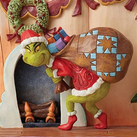 Jim Shore Grinch Stealing Presents Story Storybook Dr Seuss