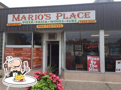 Menu At Marios Place Restaurant Welland