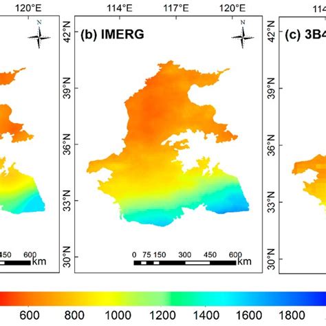 Spatial Distribution Of Annual Average Precipitation From A Download Scientific Diagram