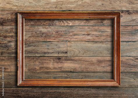 wooden frame
