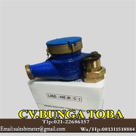 Amico Water Meter Dn 40 Mm Tipe Lxsg 40 E Flow Meter Amico 1 5 Inch