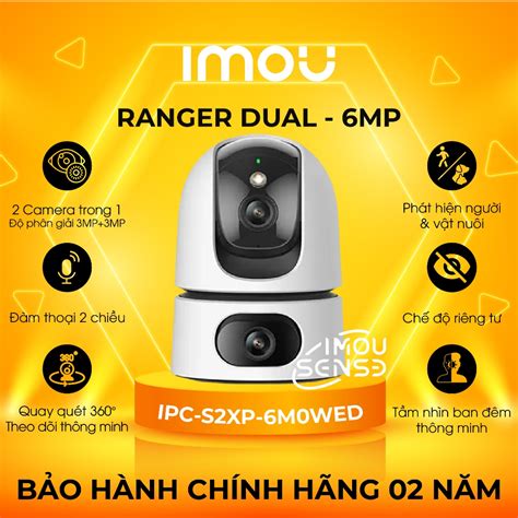 Camera Imou Ranger Dual 6MP I IPC S2XP 6M0WED I IMOU SENSE I Camera 2