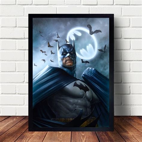 Quadro Decorativo Super Herói Batman Elo7 Produtos Especiais