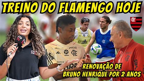 TREINO DO FLAMENGO TITE FINALIZA PRIMEIRA SEMANA NO FLA BRUNO