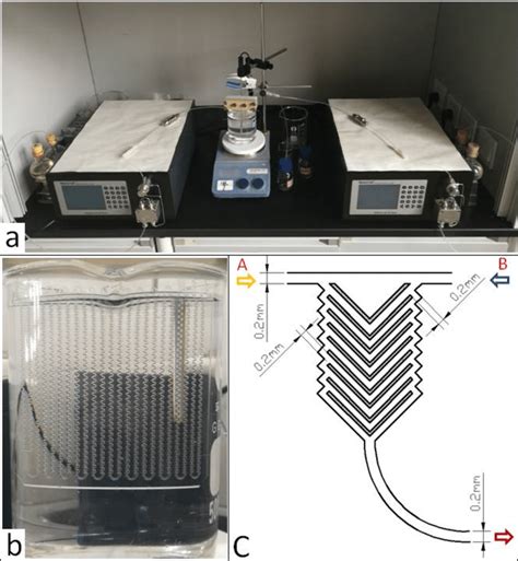 Integrated Microfluidic System Used For Au NP Synthesis And