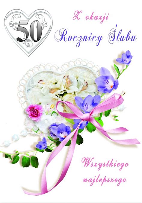 Kartka Z Okazji 50 Rocznicy Ślubu Katalog wszystkich produktów