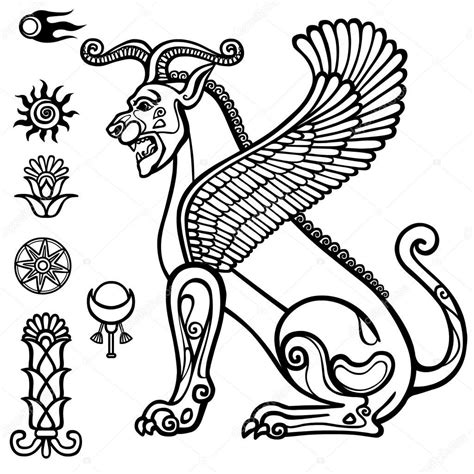 Risultati immagini per animali mitologia greca | Ancient persian art ...