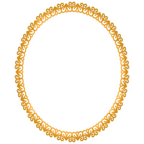 golden oval frame png picture golden leaves oval fram vrogueco