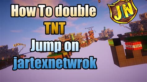 Double TNT Jump On Cracked Server Jartex Network Bedwars YouTube