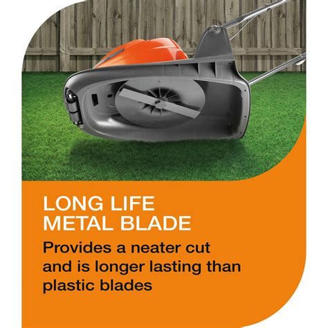 Flymo 9704828 01 1800w Simpliglide 330 36cm Hover Electric Lawn Mower Wilko