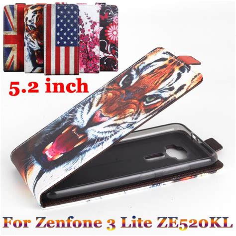 Caso De Telefone Tigre Pintado Para Asus Zenfone 3 Lite Ze520kl Alta