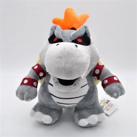 Bowser Koopa Mario Plush Toys Bowser Jr Mario Bros Anime Figures Fury