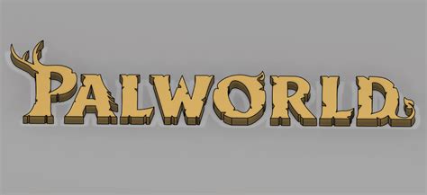 Palworld wallart by Ts3D | Download free STL model | Printables.com