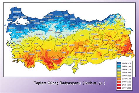 T Rkiye Nin G Ne Enerjisi Potansiyeli Kollekt R