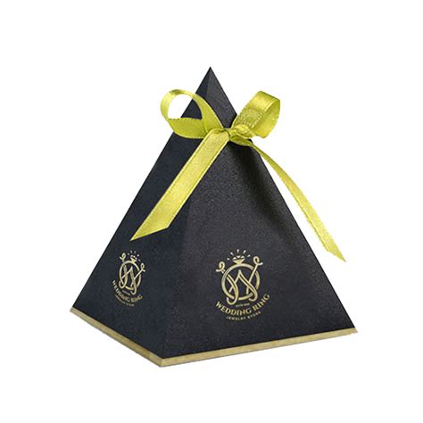 Custom Printed Pyramid Style Boxes Packagingblue