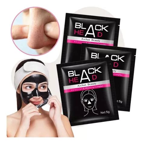 Mascarilla Negra Carb N Activado Puntos Negros Sobres F Tipo De Piel