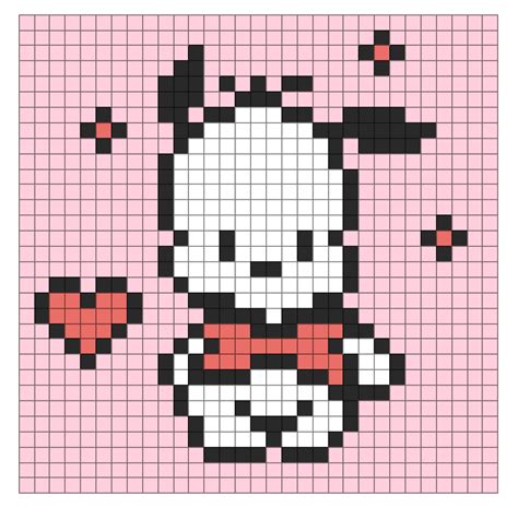 Sanrio Keroppi 2d Pixel Art Pix Brix Artofit