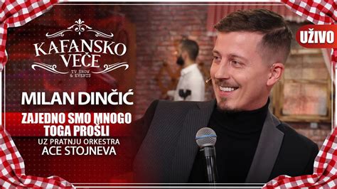 Milan Dincic Dinca Zajedno Smo Mnogo Toga Prosli Uzivo Ork Ace