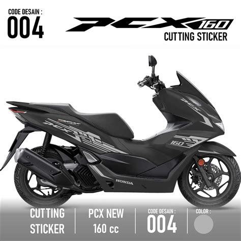 Jual RS Cutting Sticker PCX 160 Aksesoris Motor Stiker Honda PCX 160 Cc